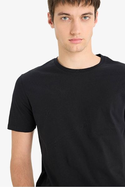 DeFacto New Season Regular Fit Crew Neck Basic Solid Short Sleeve T-Shirt