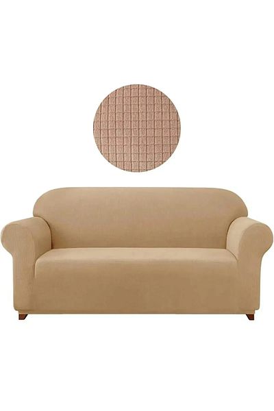 Arzuyum Lycra Fabric 2 Seater Seat Cover Sofa Cover Elastic Flexible Good Quality
