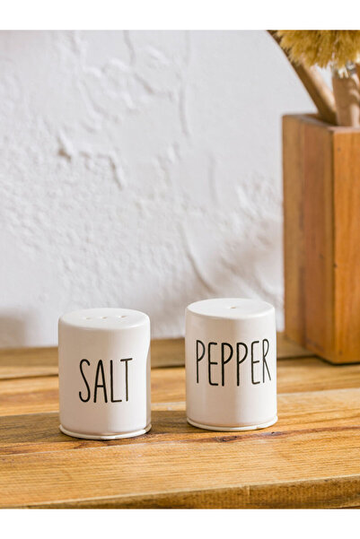 LC Waikiki Quality Parts from Çelebi Store |   Printed Ceramic Salt and Pepper Shaker Set