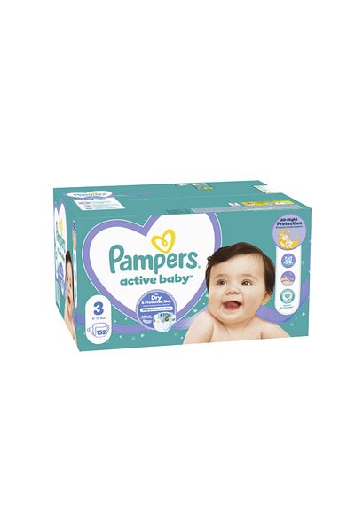 Pampers Scutece Active Baby Mega Box Marimea 3, 6-10 kg, 152 buc
