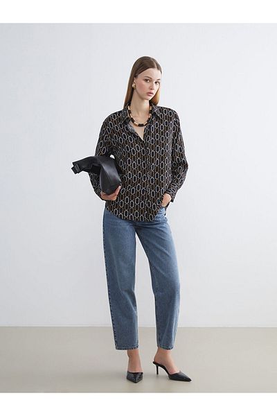 LC Waikiki Quality Parts from Celebi Store |   Jeans Indigo Barrel Fit Women's Jean Pants
