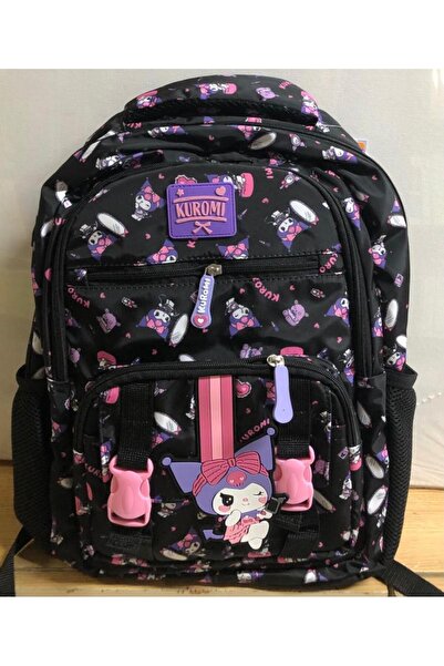 kuromi Σχολική τσάντα 3219 και κουτί μεσημεριανού γεύματος 3354