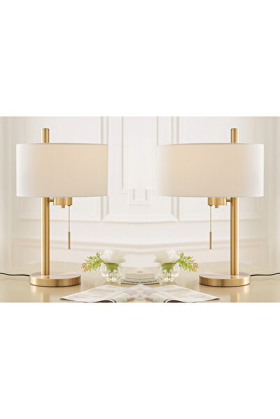 Living Set of 2 Lamps with a Unique Design