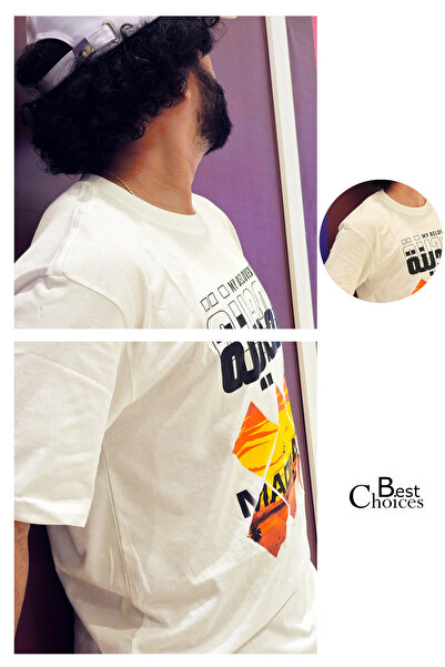 Cadner Men's T Shirt, High-quality Madeena Printed, Lightweight Crew Neck T Shirts For Men