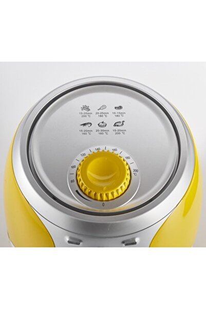 ARIETE Air Fryer Mini 2.8L, 1000W, with 6 Programs for Baking and Frying, Non Stick Basket, 200°C T