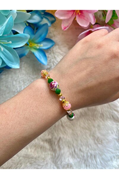 Beykan handmade Porcelain Garden Bracelet
