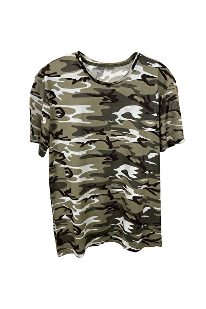 Superlife Ανδρικό μπλουζάκι με λαιμόκοψη Superlife Standard & Regular Fit SPR21Y30