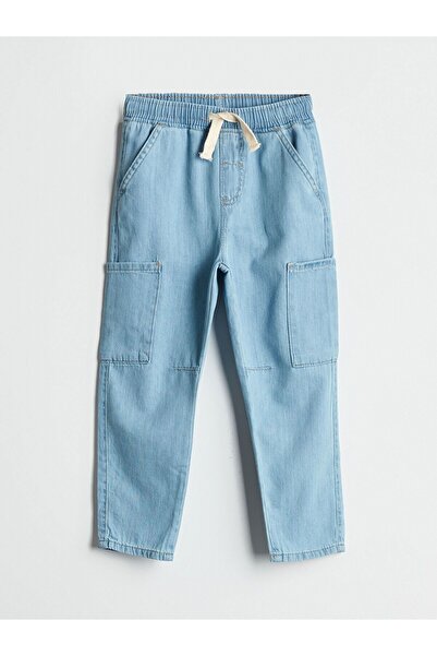 LC Waikiki Boy's Jogger Jean Trousers with Elastic Waist