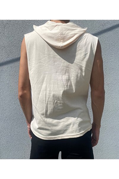 Superlife Σούπερλιφ Άνδρας Μπλούζα με Κουκούλα Regular Fit Brooklyn Τύπωμα T-Shirt SPR22TS121