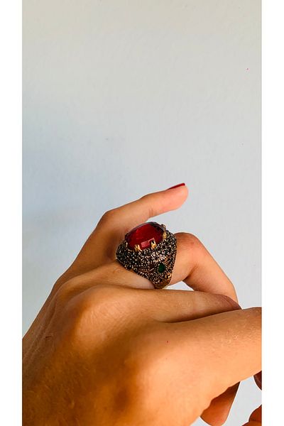 PALMISH LOVER Ottoman Ring