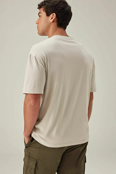 Superlife Superlife Men's Crew Neck Standard ® Ular Fit Spr21Y27