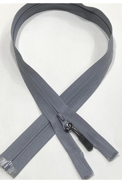 karantuhafiye Tracksuit Coat Zipper / Reverse Teeth / 70 cm / Gray