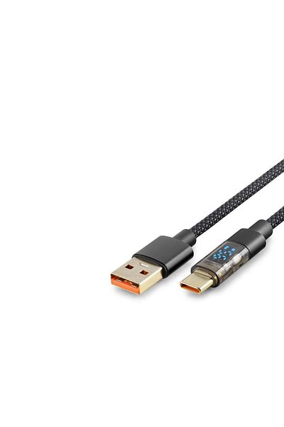 Skygo Type-C to USB Cable Smart 35W 1.2m Black Hdx1300K
