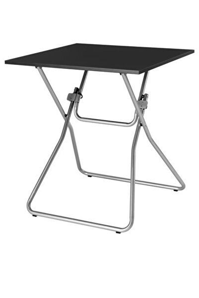 IKEA Gunde katlanır mutfak masası, 1-2 kişilik siyah 67x67cm