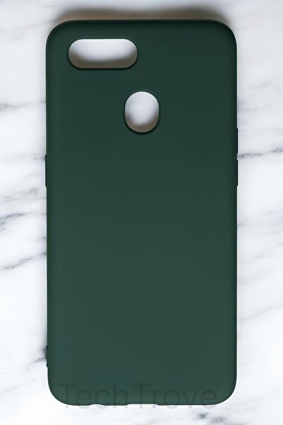 TechTrove Oppo A12 / A5S / AX7 Kılıf İçi Kadife Soft Silikon Lansman Kapak