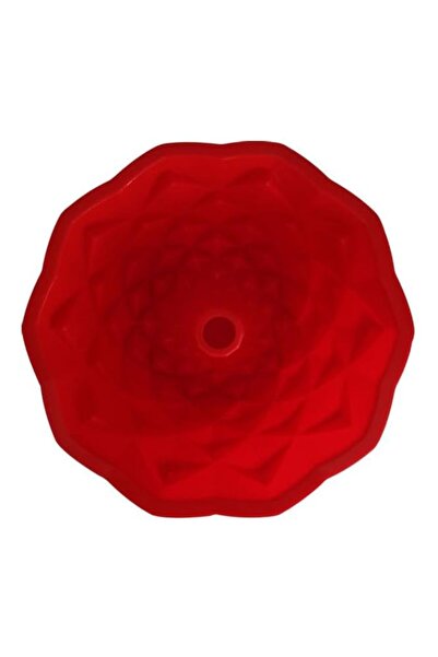 Generic Silicone Mold For Big Cake Baking Tools, Red Silicone Baking Mould