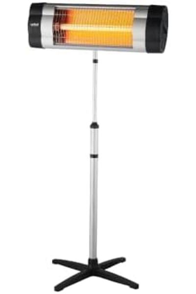Sanford 1500W Infrared Quartz Room Heater | 3 Heat Settings & Fan | Adjustable Thermostat | Tip-Over