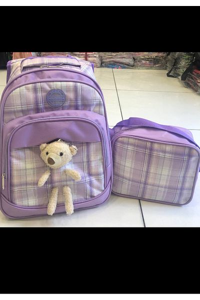 eflanmoda Parachute Fabric Large Size Waterproof School Handbag and Feeding Suit