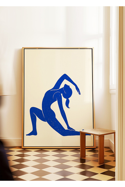 ARTHOUSECOLLECTIVE Poster de meditație yoga - 4 - Artă minimalistă de meditaț...