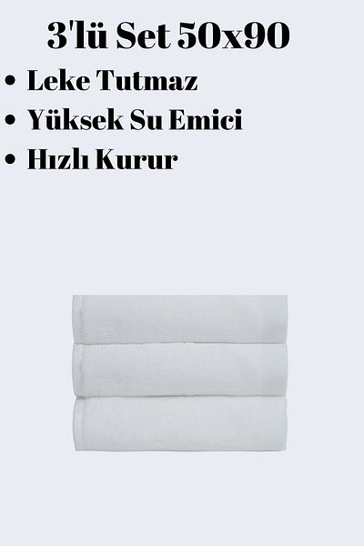 Dotamess 3Pcs 50 X 90cm Microfiber Hand Face Hairdresser Barber Sports Towel Stain and Hair Dye Resistant