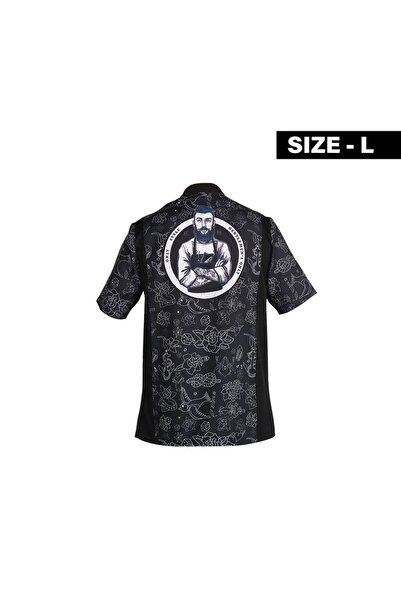 Viva Professional زي حلاق رجالي أسود كبير