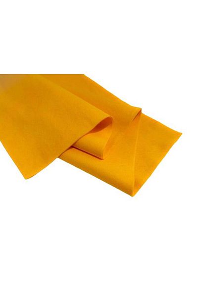 feltland Wool felt, soft 1mm, 40% wool-60% viscose, 50*180cm yellow