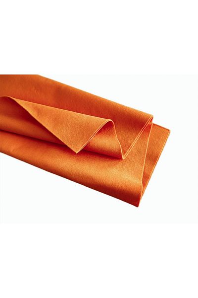 feltland Wool felt, soft 1mm, 40% wool-60% viscose, 50*180cm salmon orange
