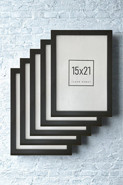 ilkur A5 Size (15X21) 2mm Thick Matte Glass Frame Five Pieces