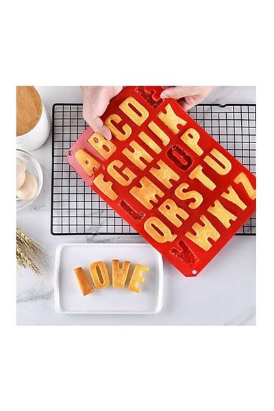 Generic Alphabet-Shaped Pudding Baking Mold