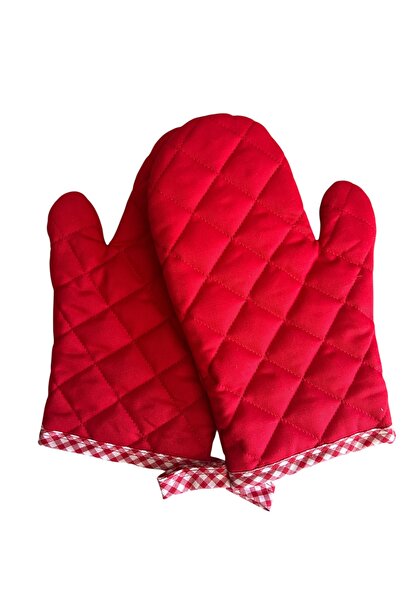 CDE Heat Resistant Fireproof Oven Mitts (Double)