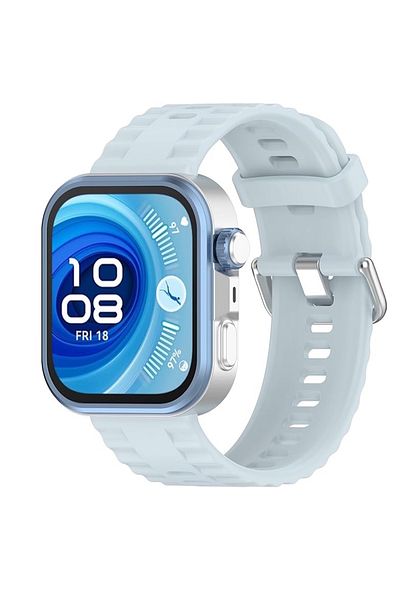 m.tk moveteck Huawei Watch Fit 3 / Fit 4 / Fit 4 Pro Compatible Cord Classic Buckle Perforated Sports Bracelet