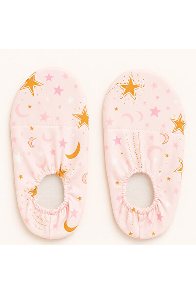 minissa baby kids Детски плажни обувки с неплъзгаща се подметка, розови, с мо...