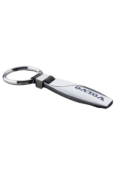 MAF Keychain for Volvo Key, Silver/Black
