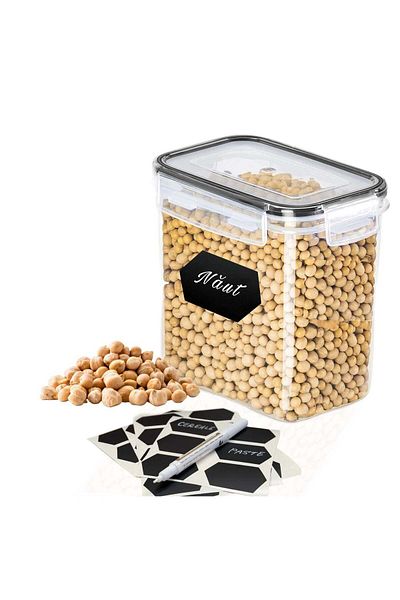 Köken Food storage container, 1.4L airtight, storage, BPA-free plastic, freezer/microwave/dishwasher