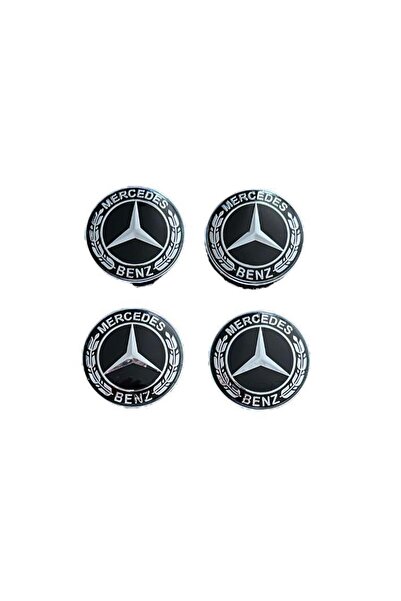 MERCEDES Set 4 wheel caps 60mm Benz compatible with alloy wheels