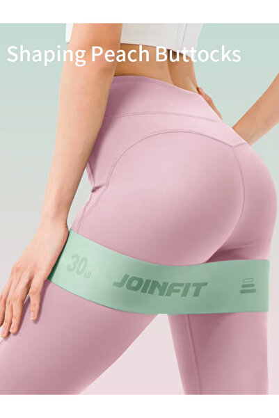 JOINFIT Premium Hip Band Pilates & Aerobic Resistance Band Set 3 Pieces High Quality Silicone Texture