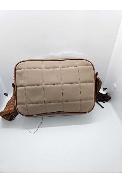 ALFA AKSESUAR 03 Women's Quilted Tassel Detailed Shoulder Bag