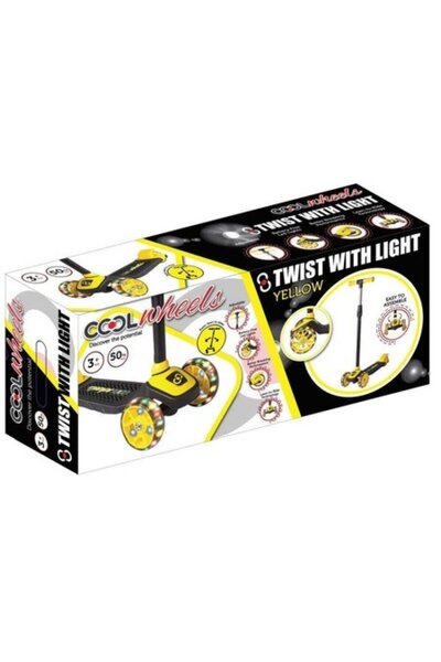 mavi su dünyası Işıklı Twist Scooter