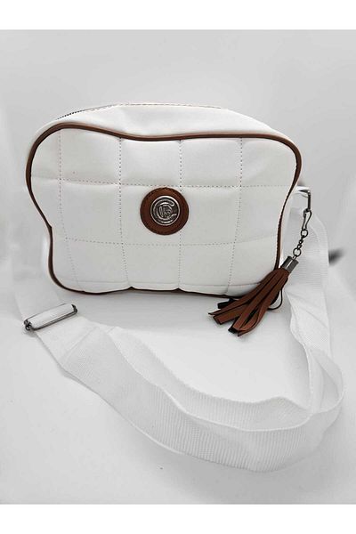 ALFA AKSESUAR 03 Women's Quilted Tassel Detailed Shoulder Bag