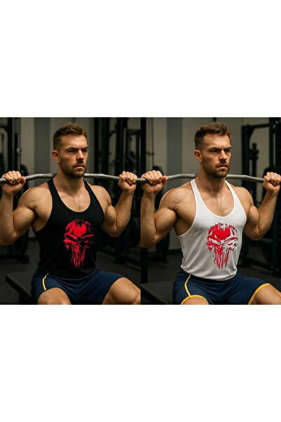 TREND ALİSSE Ανδρικά αθλητικά και καθημερινά μπλουζάκια 2 τεμαχίων, που απομα...