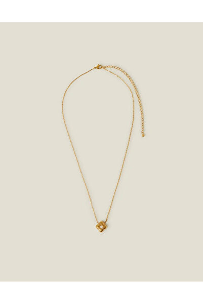 Accessorize Z Yonca kolye Altın Kaplama