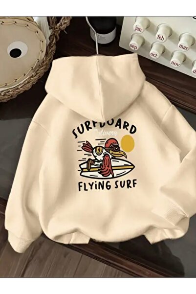 FUFLUNS ΦΟΥΤΕΡΦΟΥΤΕΡ ΜΕ ΣΤΑΜΠΑ SURBOARD OVERSIZE UNISEX
