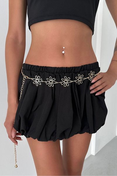 Lydie's Daisy Patterned Women's Chain Belt