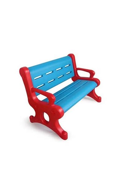 Toybox Durable Plastic Kids Children's Home Room Playschool Garden Lounge Park Bench 76x45x57cm