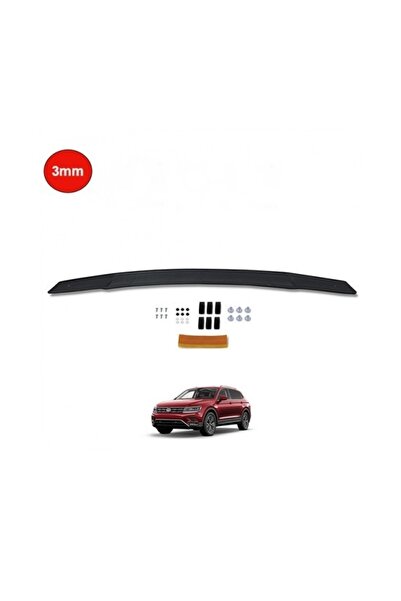 Lumi LUXURY Deflector capota negru lucios compatibil Volkswagen Tiguan II 2016-