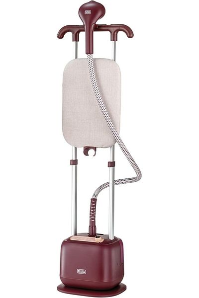 Black&Decker BLACK+DECKER Double Pole Garment Steamer, 2400W, 2L Tank, 10 Steam Settings, Horizontal & Vertical I