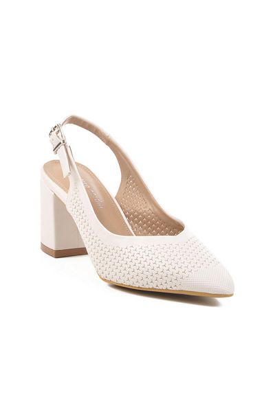 Pierre Cardin Pc-54727 Z White Women's Evening Dress Shoes