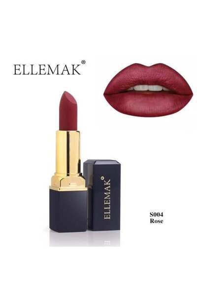ELLEMAK أحمر شفاه مطفي يدوم طويلاً رقم 04