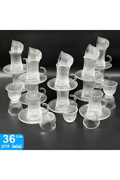 Generic 36-piece tea cup set