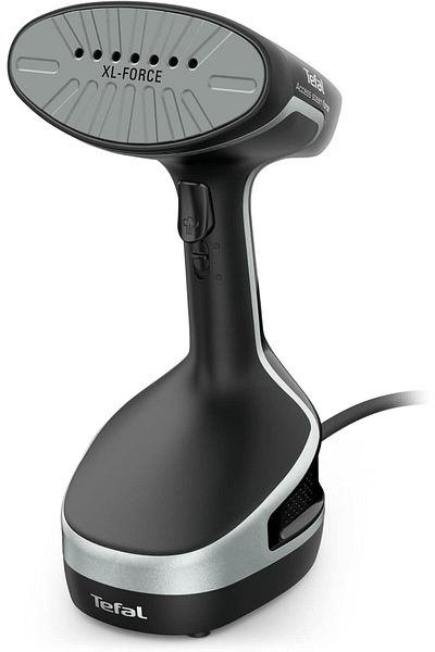 TEFAL Handheld Clothes Steamer, Powerful 90g/min Steam Boost, Ready to Use in 25 Seconds, Black and